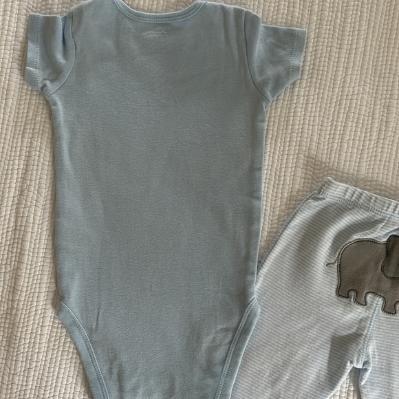 6 month “mommy’s big guy” with elephant bottoms - Picture 7 of 8